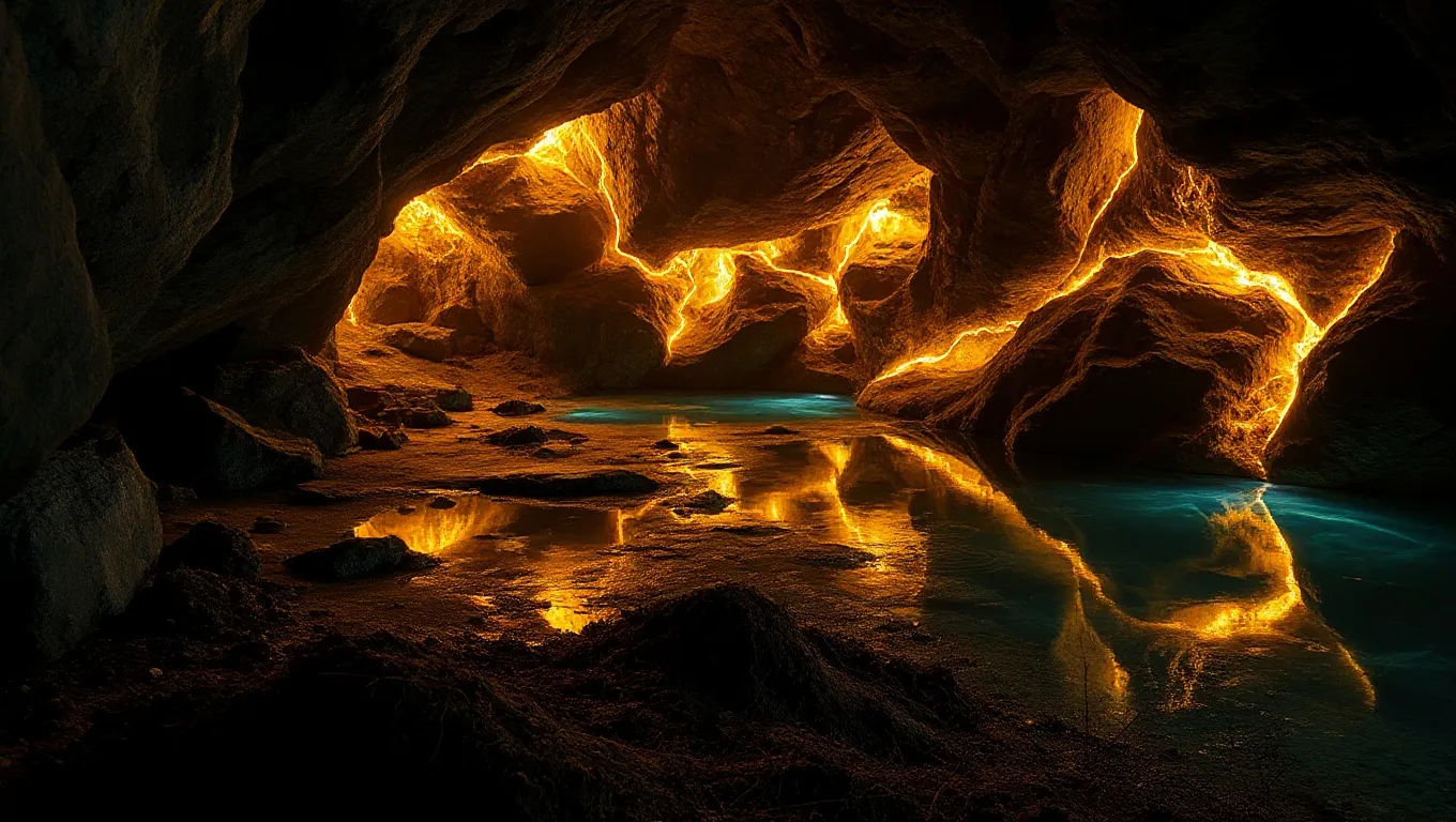 Dream symbol: gold deposit: symbolism: Representation of Hidden Wealth and Prosperity