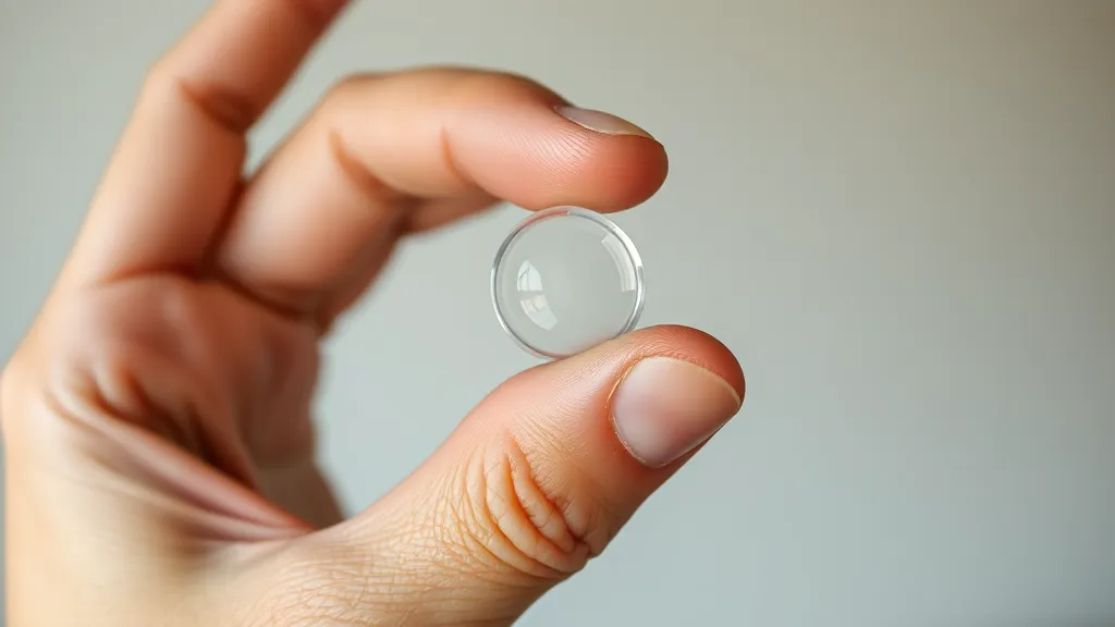 Dream symbol: hand with contacts: scenarios: Dream of a Hand Examining Contact Lenses Closely