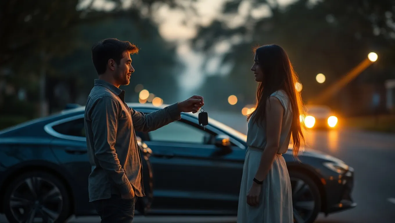 Dream symbol: him handing over the car: intro