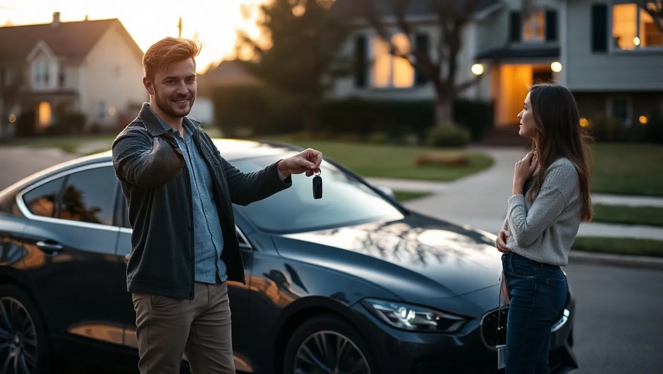 Dream symbol: him handing over the car: symbolism: Reflection of Relationship Dynamics