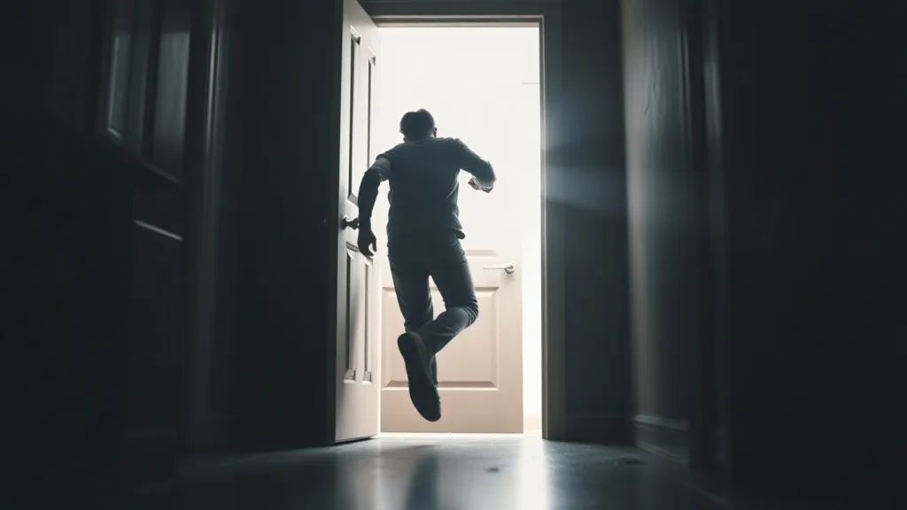 Dream symbol: leaving room: scenarios: Dream of Leaving a Room Suddenly