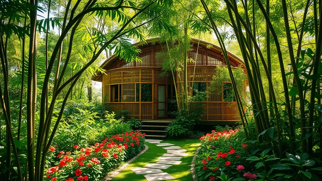 Dream symbol: bamboo house: symbolism: Connection to Nature