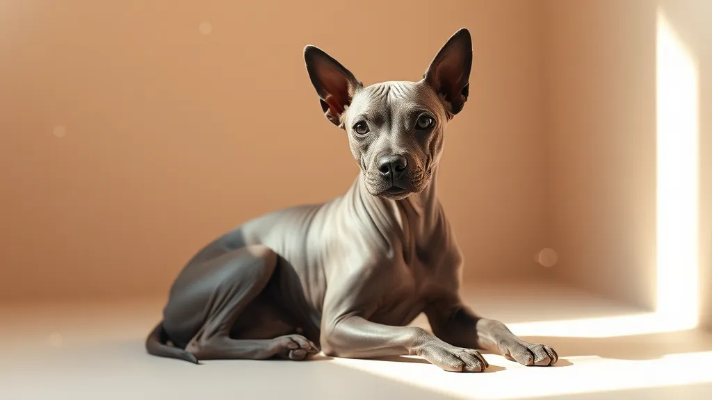 Dream symbol: hairless dog: symbolism: Reflection of Emotional Nakedness and Raw Feelings