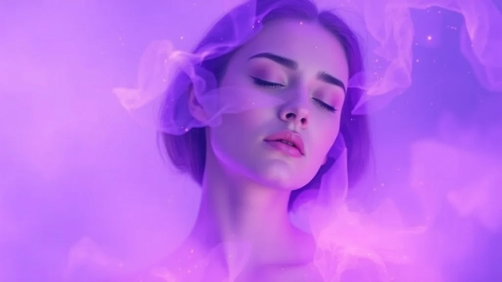 Dream symbol: purple aura: demographics: People who are in Tune with Their Dreams