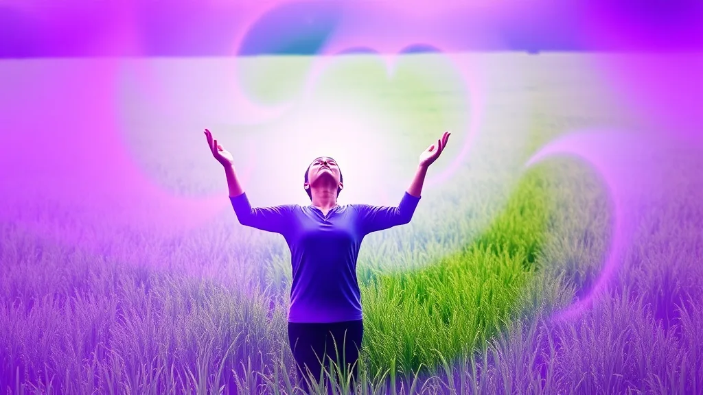 Dream symbol: purple aura: scenarios: Dream of a purple aura following you