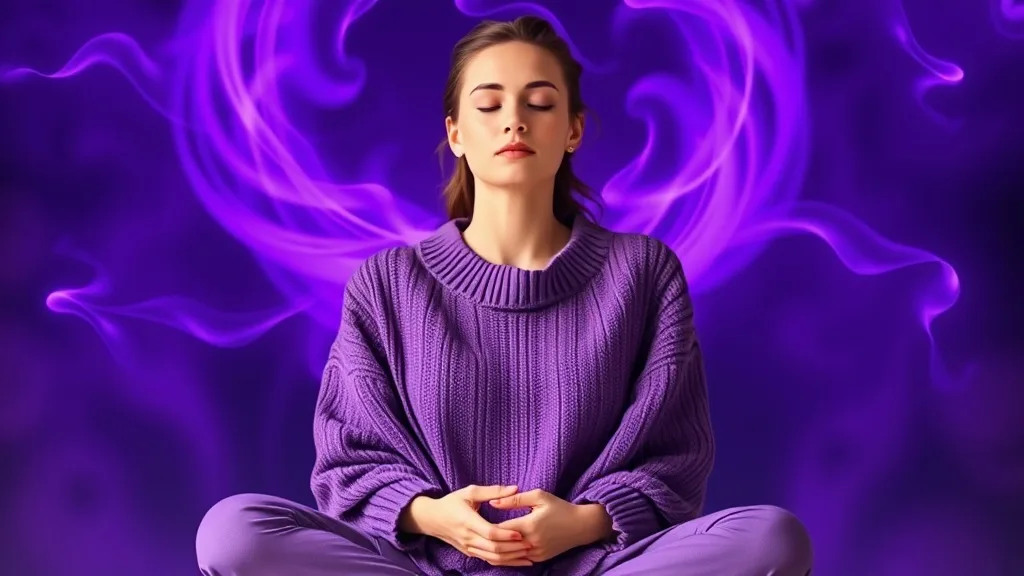 Dream symbol: purple sweater: symbolism: Spiritual Growth