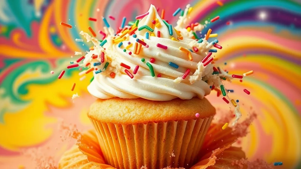 Dream symbol: half baked cupcake: scenarios: Dream of a half-baked cupcake exploding