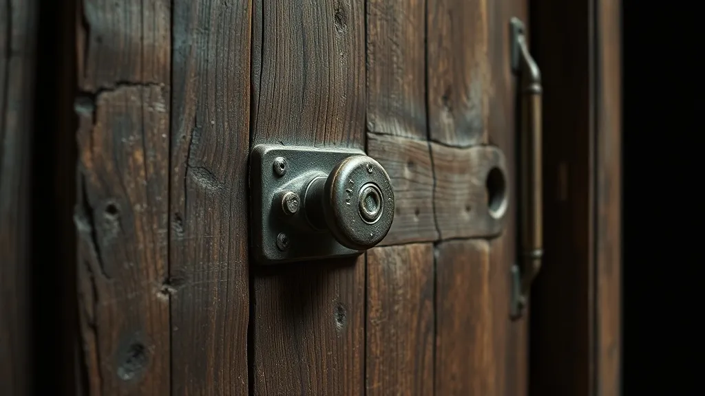 Dream symbol: old brown door: symbolism: Signifier of Secrets and Unknowns