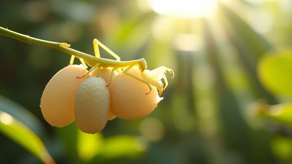 Dream symbol: praying mantis eggs: scenarios: Dream about Praying Mantis Eggs and Transformation