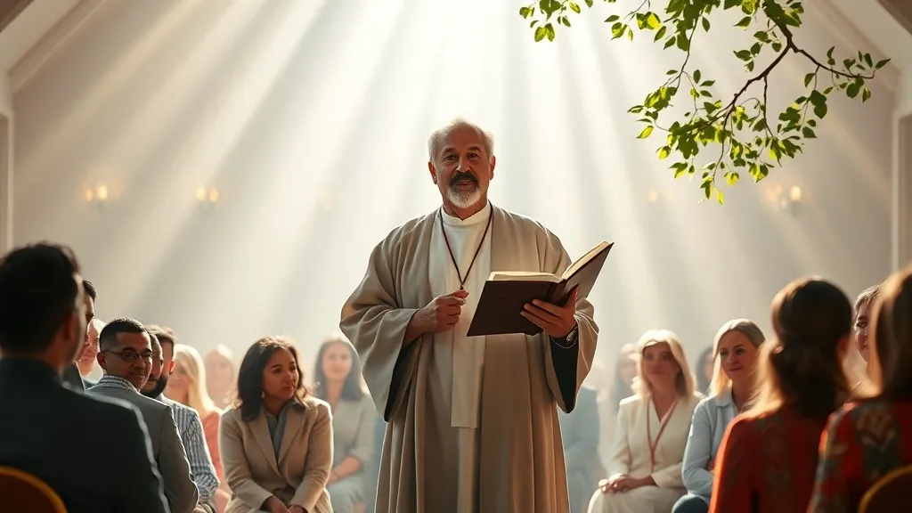 Dream symbol: preaching the word of god: symbolism: Reflecting Commitment to Religious Duties