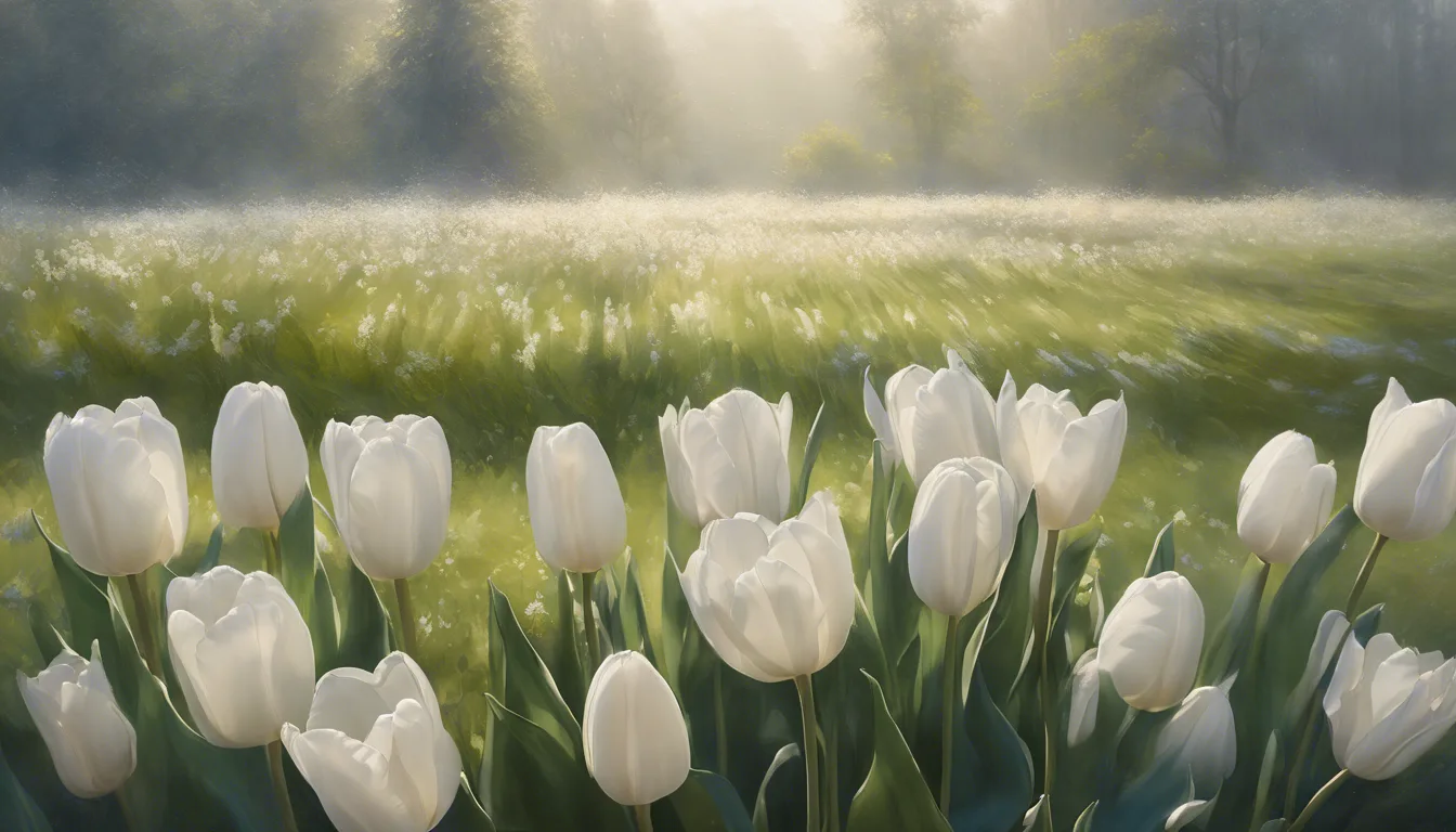 Dream Signs: Unveiling the Hidden Meanings of White Tulips Dreams