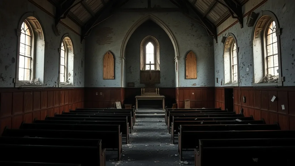 Dream symbol: abandoned church: demographics: Individuals with Religious Trauma
