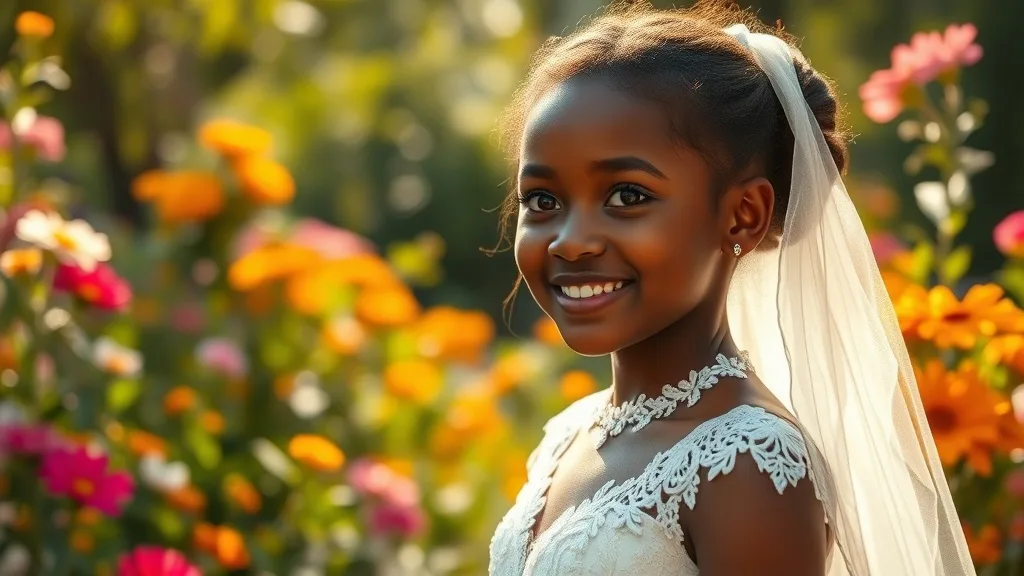 Dream symbol: african black girl: scenarios: Dream of African Black Girl Getting Married