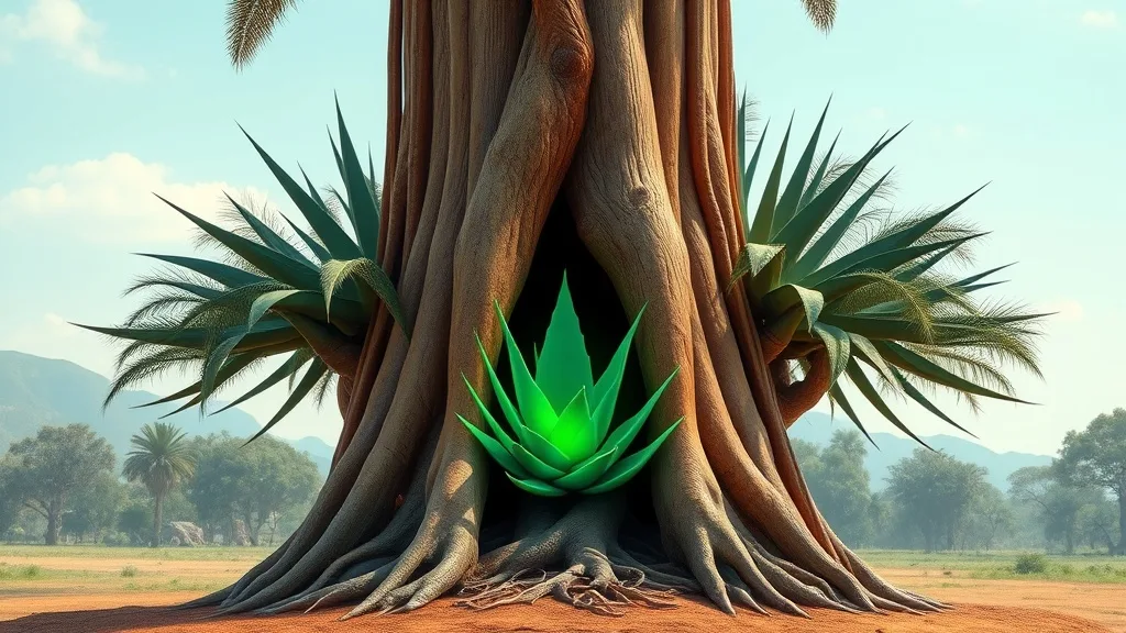Dream symbol: aloe tree: scenarios: Dream of Aloe Tree Growing