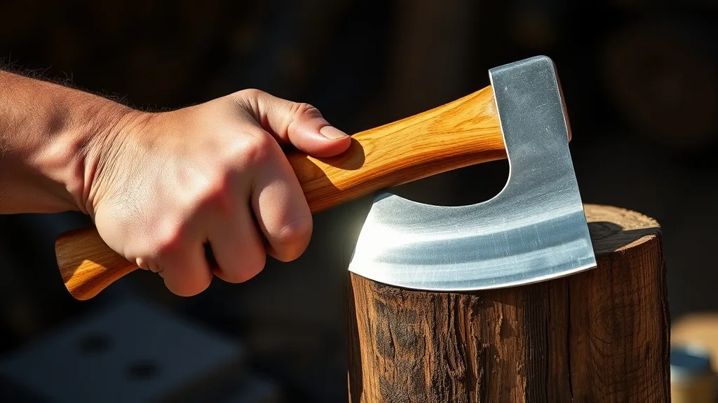 Dream symbol: ax: scenarios: Dream of an ax with a sharp blade