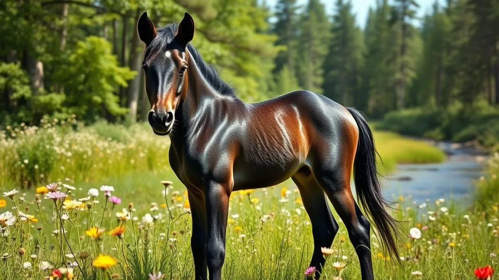 Dream symbol: baby black horse: demographics: Horse Lovers