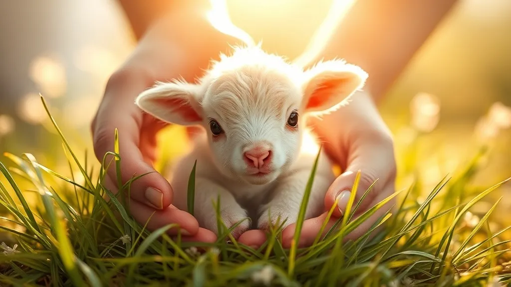 Dream symbol: baby lamb: symbolism: Representation of Vulnerability and Protection