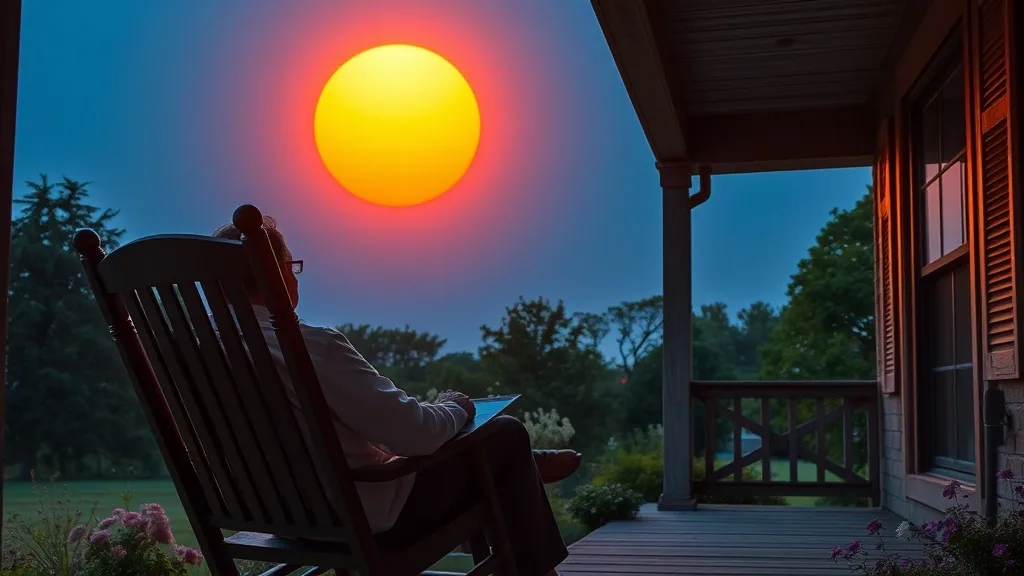Dream symbol: back porch: scenarios: Dream of Watching the Sunset from a Back Porch