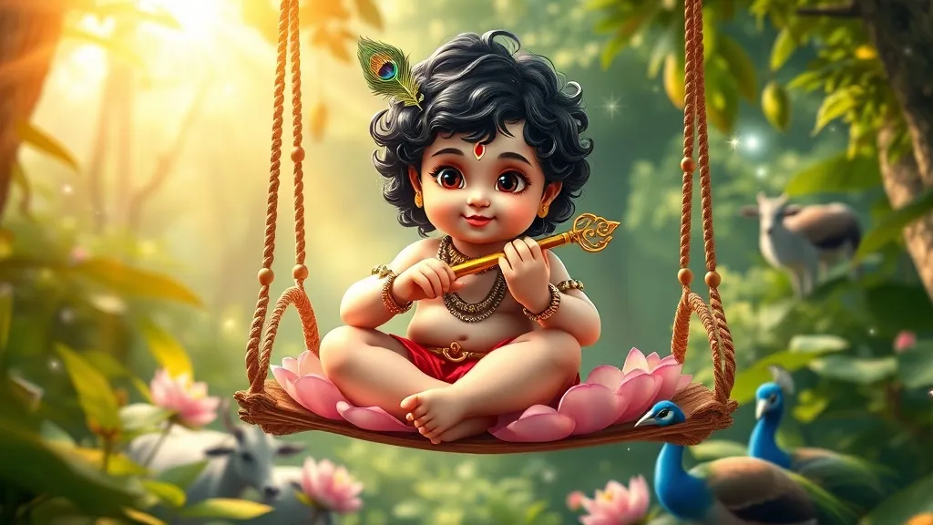 Dream symbol: bal krishna: symbolism: Significance of Divine Childhood in Dreams