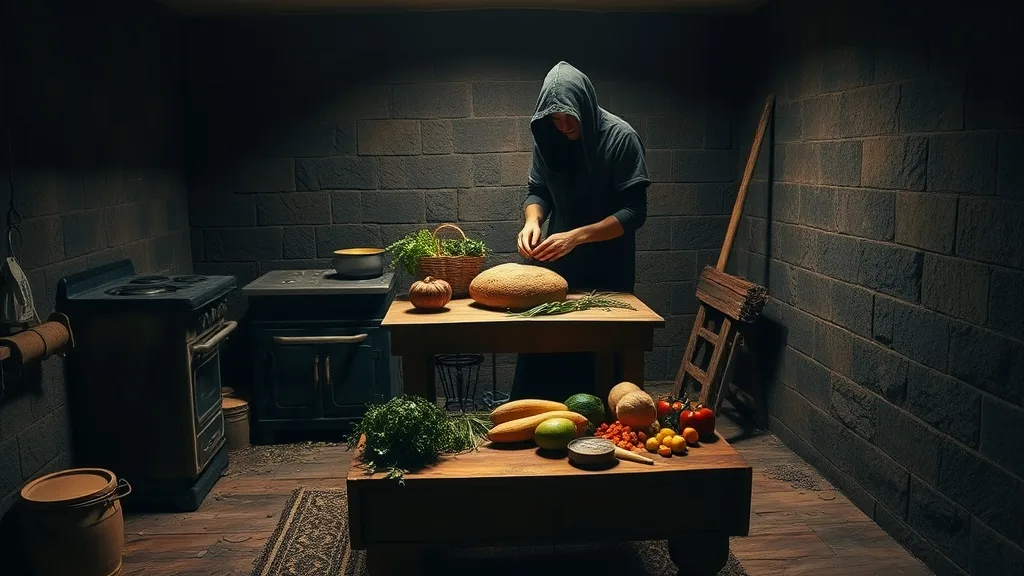 Dream symbol: basement kitchen: symbolism: Transformation and Rebirth