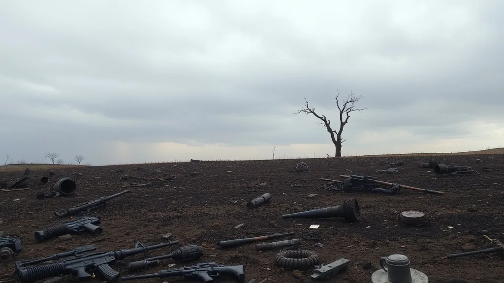 Dream symbol: battlefield: scenarios: Dream of a barren battlefield