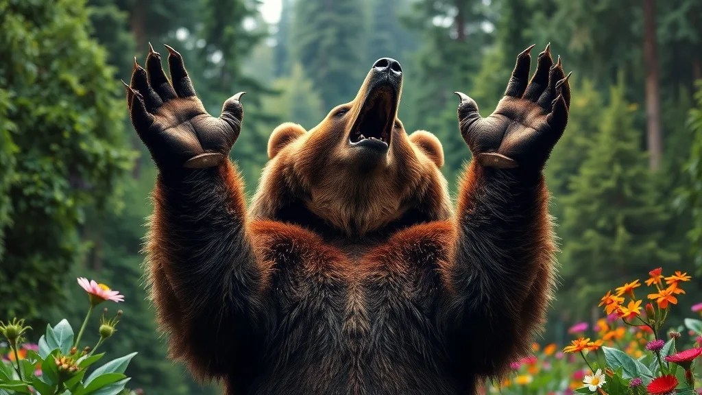 Dream symbol: bear hands: symbolism: Transformation and Renewal
