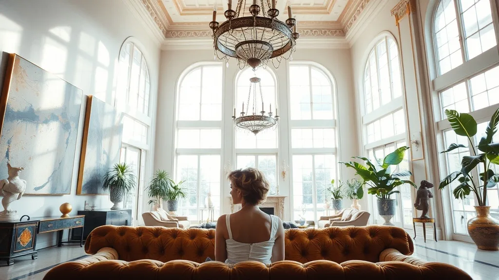 Dream symbol: big home: scenarios: Dream of a Luxurious Big Home