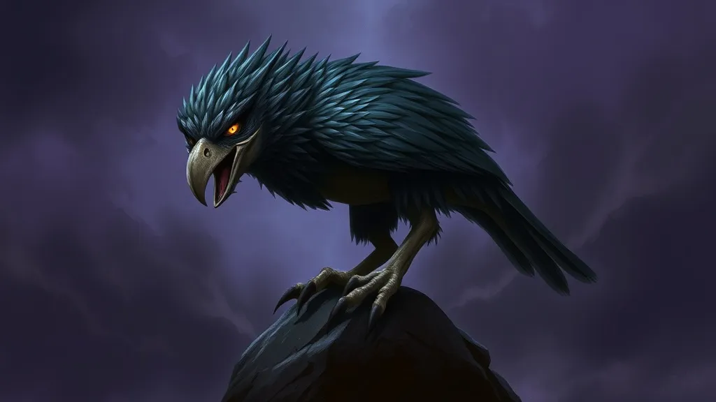 Dream symbol: bird creature: scenarios: Dream about an Angry Bird Creature