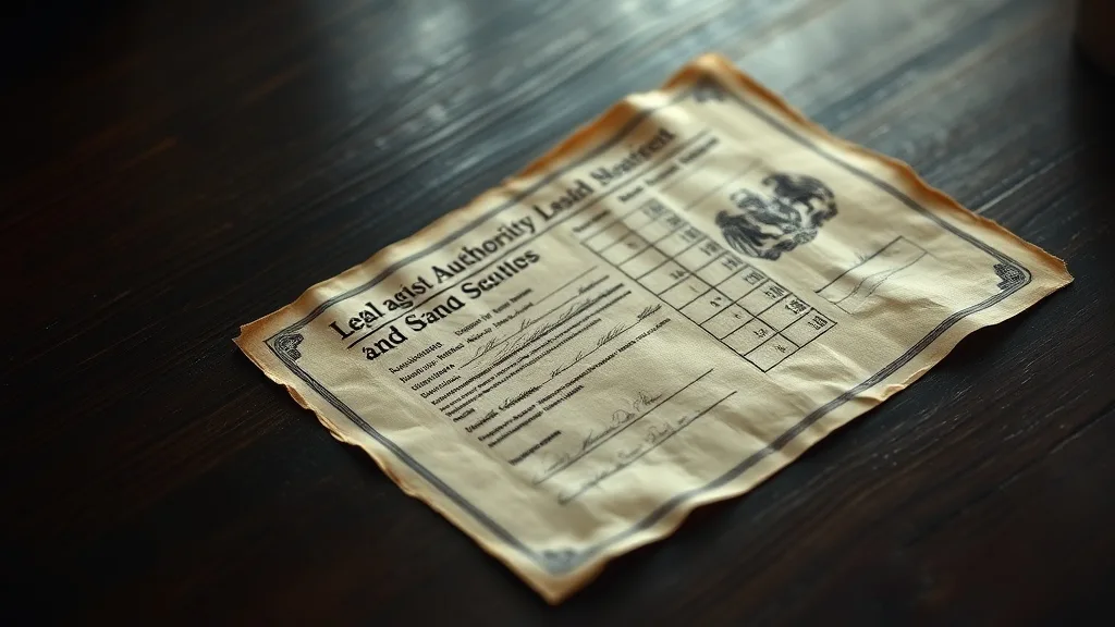 Dream symbol: birth certificate: symbolism: Legal Authority and Status