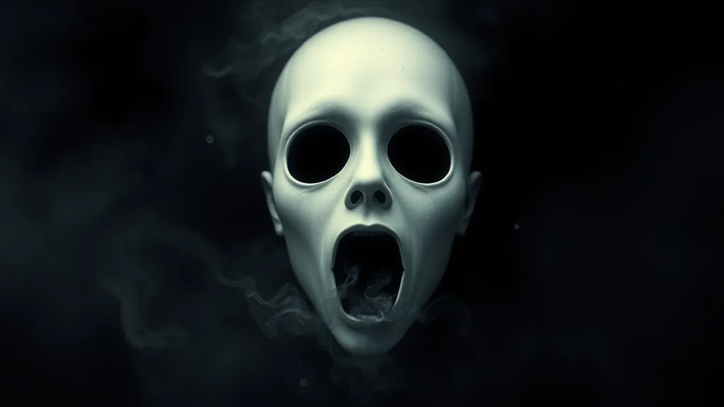 Dream symbol: black eyes and mouth: scenarios: Dream about Black Eyes and Mouth in a surreal or abstract setting