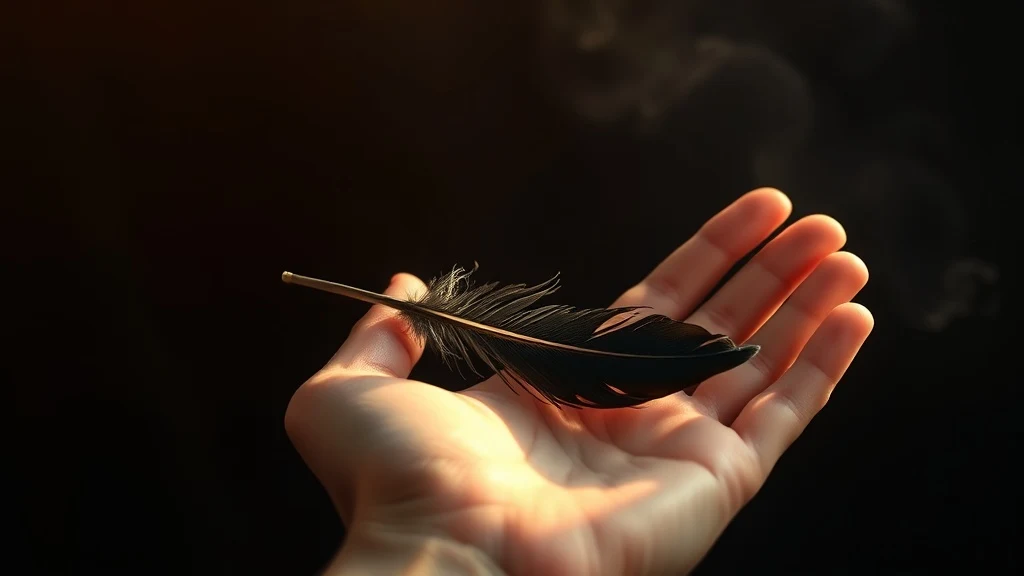 Dream symbol: black feather: scenarios: Dream of Holding a Black Feather