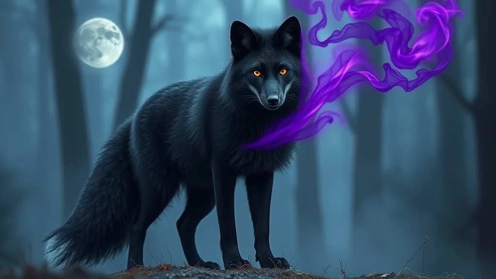 Dream symbol: black fox lady: scenarios: Dream of a Black Fox Lady as a Totem Animal