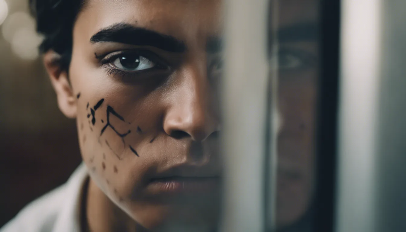 Dream symbol: black markings on face: intro