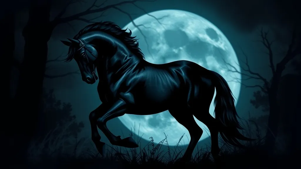Dream symbol: black stallion: scenarios: Black Stallion Representing Sexuality in a Dream