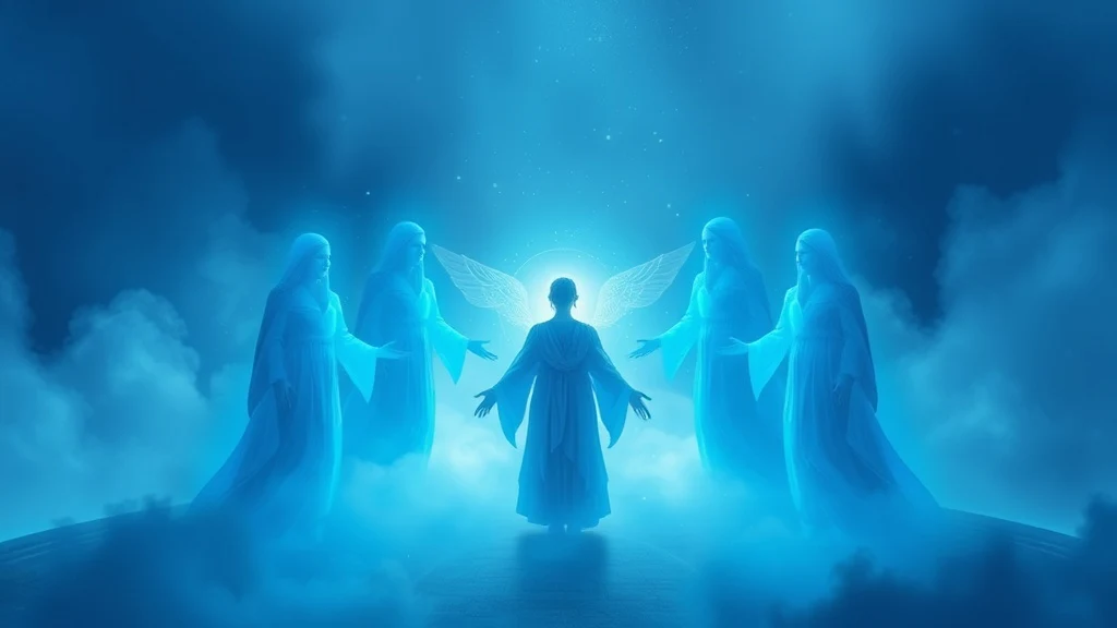 Dream symbol: blue figures: symbolism: Protection and Guidance