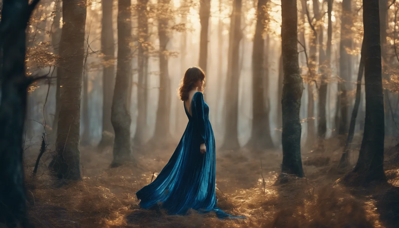 Dream Symbol: Blue Velvet Dress