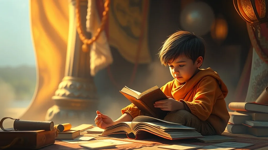 Dream Symbol: Boy Studying: Unlocking Knowledge and Self-Growth