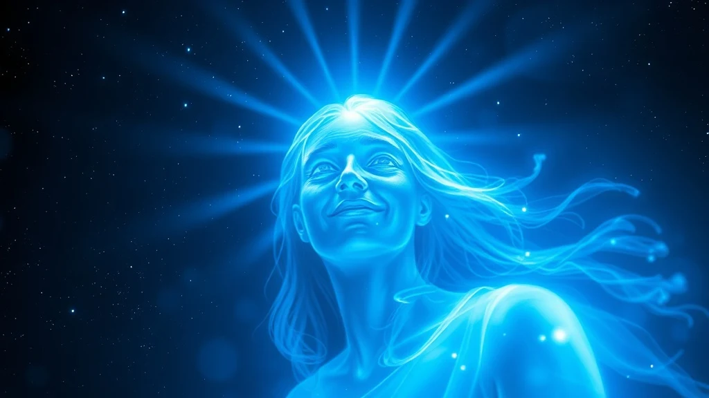 Dream symbol: bright blue light: symbolism: Communication with Higher Powers