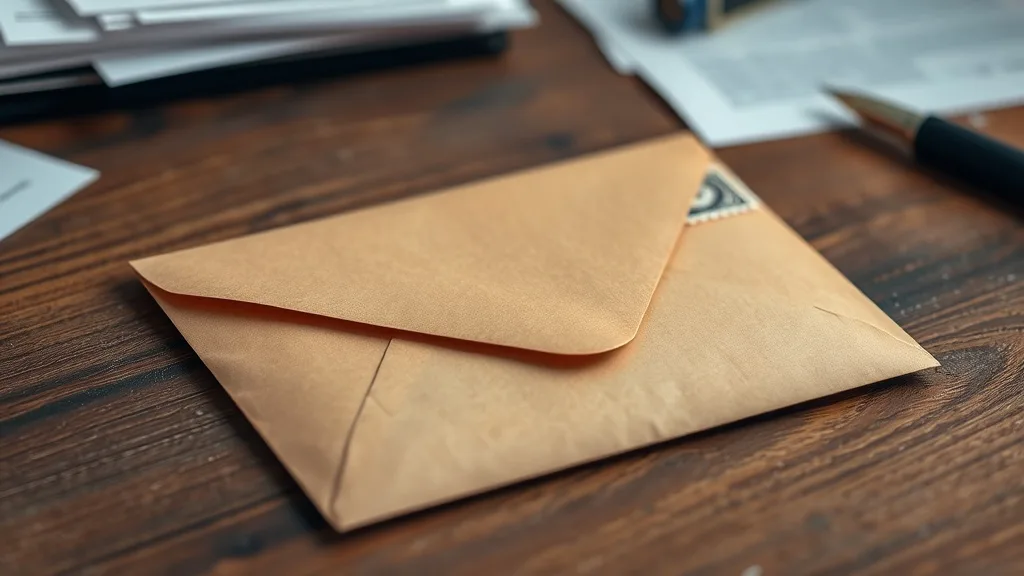 Dream symbol: brown envelope: symbolism: Official Business
