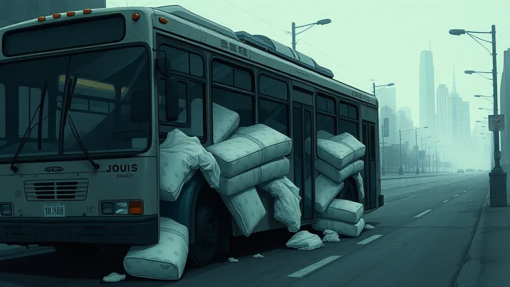 Dream symbol: buses with mattresses: symbolism: Escapism and Avoidance of Responsibilities