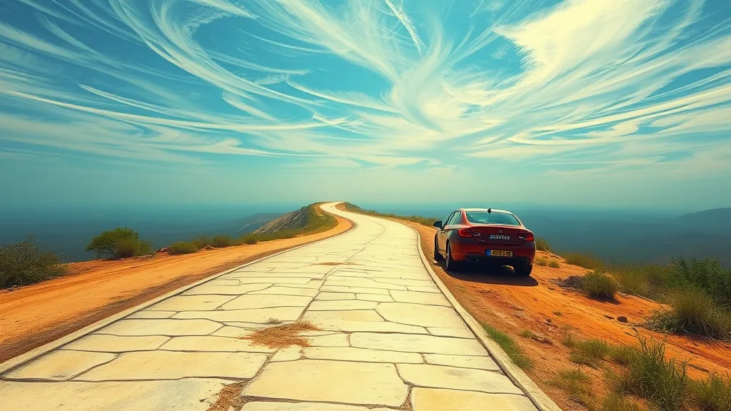 Dream symbol: car road: symbolism: Personal Growth and Transformation