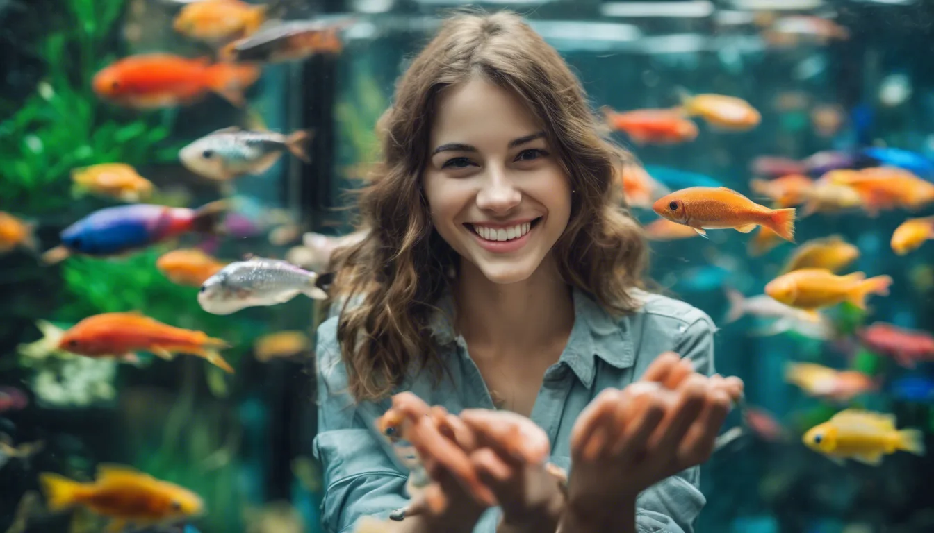 Dream symbol: catching fish: scenarios: Dream of catching a fish in an aquarium