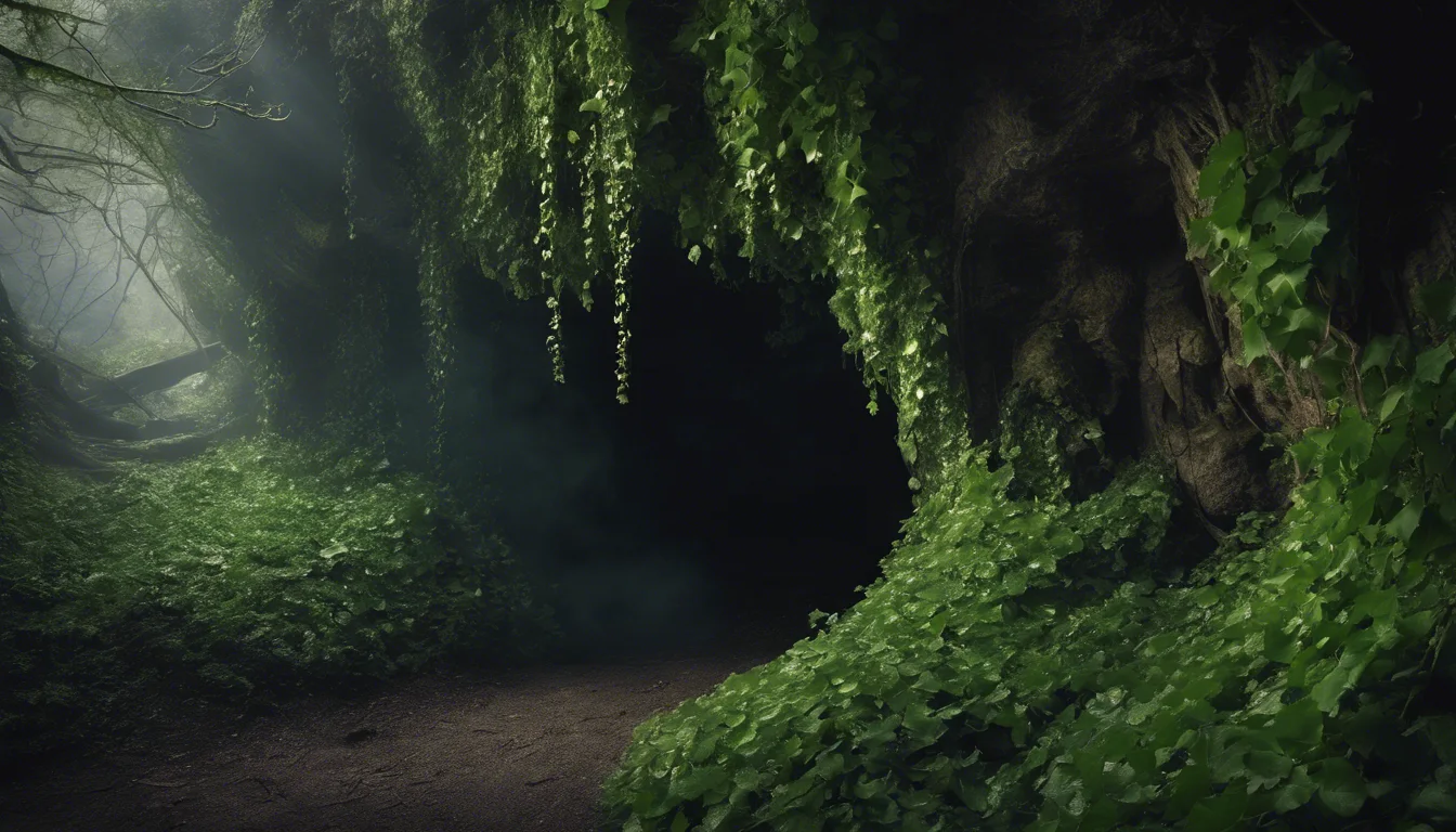 Unveiling the Secrets of Dreams: Exploring the Symbolism of a Cave Adorned with Ivy