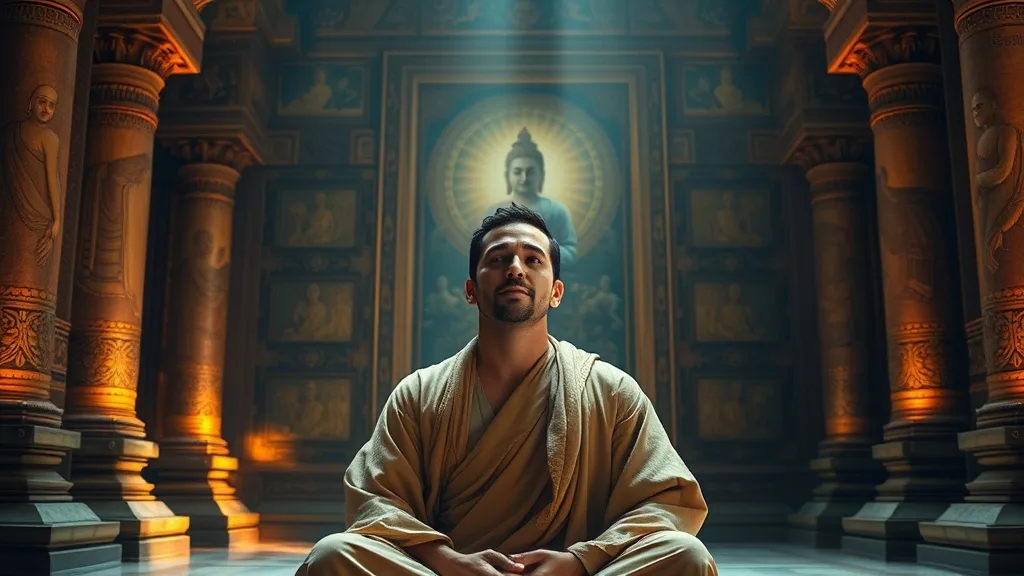 Dream symbol: chanting man: scenarios: Dream of a Man Chanting in a Temple