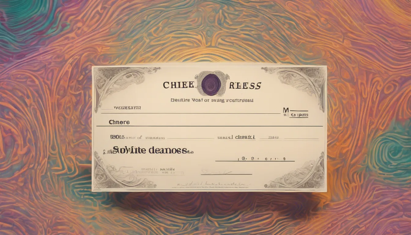 Dream symbol: cheque: intro