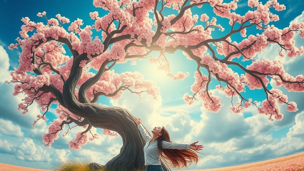 Dream symbol: cherry blossom trees: symbolism: Hope and Optimism