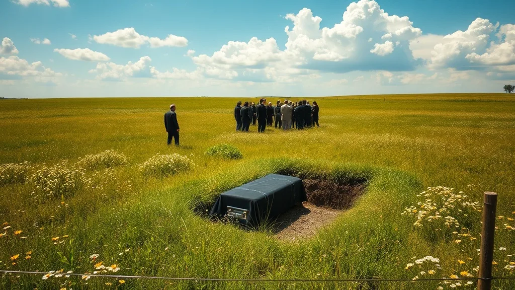 Dream symbol: childhood field: scenarios: Dream of a childhood field with a funeral
