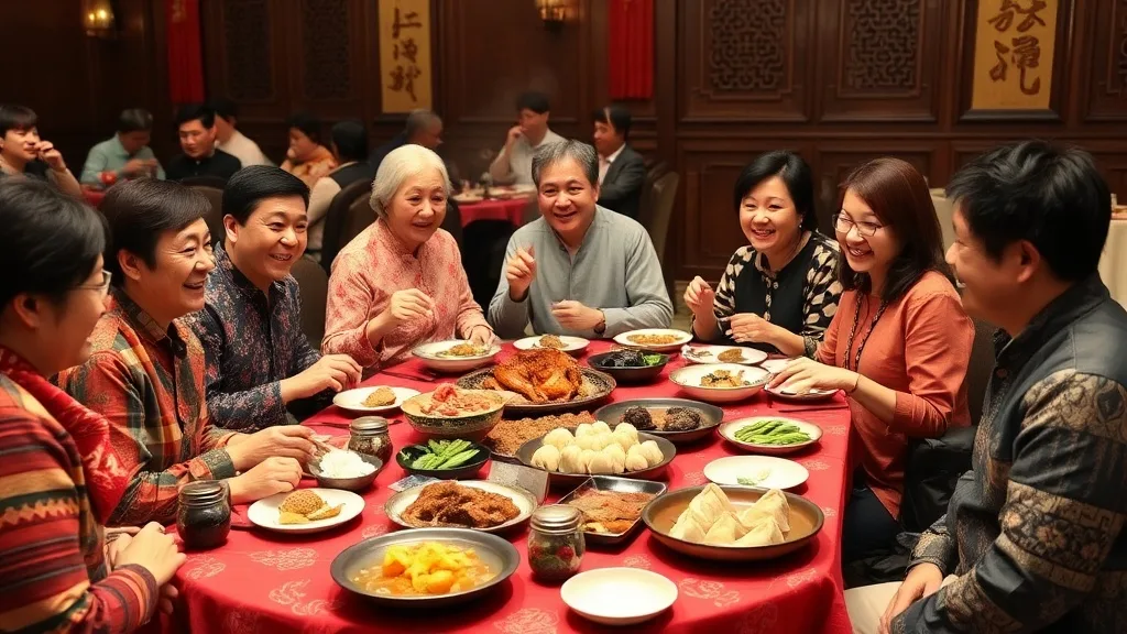 Dream symbol: chinese banquet: demographics: Individuals Experiencing Social Gatherings
