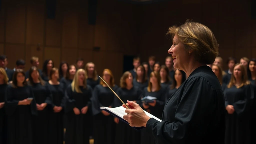 Dream symbol: choir director: scenarios: Dream of a Choir Director Preparing a Group for a Concert