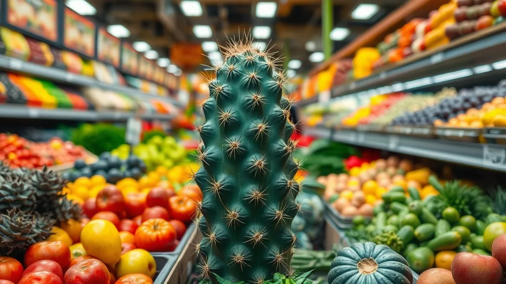 Dream symbol: cholla cactuses: scenarios: Dream about a Cholla Cactus in a Supermarket